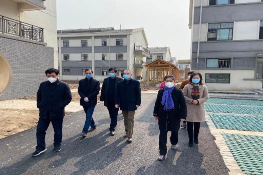 耿学梅副厅长率队督导淮南市养老机构疫情防控工作