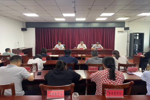 市民政局召开警示教育大会